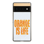 スリムプロテクションケース［ ORANGE IS LIFE white ］
