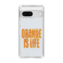 スリムプロテクションケース［ ORANGE IS LIFE white ］