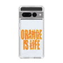 スリムプロテクションケース［ ORANGE IS LIFE white ］