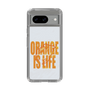 スリムプロテクションケース［ ORANGE IS LIFE white ］