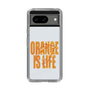 スリムプロテクションケース［ ORANGE IS LIFE white ］