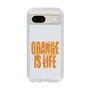 スリムプロテクションケース［ ORANGE IS LIFE white ］