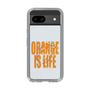 スリムプロテクションケース［ ORANGE IS LIFE white ］