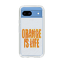 スリムプロテクションケース［ ORANGE IS LIFE white ］