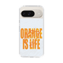 スリムプロテクションケース［ ORANGE IS LIFE white ］