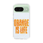 スリムプロテクションケース［ ORANGE IS LIFE white ］