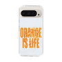 スリムプロテクションケース［ ORANGE IS LIFE white ］