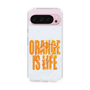スリムプロテクションケース［ ORANGE IS LIFE white ］