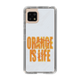 スリムプロテクションケース［ ORANGE IS LIFE white ］