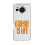 スリムプロテクションケース［ ORANGE IS LIFE white ］