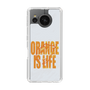 スリムプロテクションケース［ ORANGE IS LIFE white ］