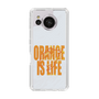 スリムプロテクションケース［ ORANGE IS LIFE white ］