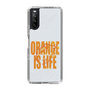 スリムプロテクションケース［ ORANGE IS LIFE white ］