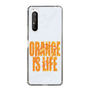 スリムプロテクションケース［ ORANGE IS LIFE white ］