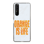 スリムプロテクションケース［ ORANGE IS LIFE white ］