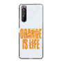 スリムプロテクションケース［ ORANGE IS LIFE white ］