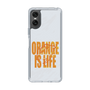 スリムプロテクションケース［ ORANGE IS LIFE white ］