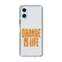 スリムプロテクションケース［ ORANGE IS LIFE white ］