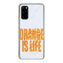スリムプロテクションケース［ ORANGE IS LIFE white ］