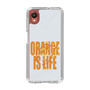 スリムプロテクションケース［ ORANGE IS LIFE white ］