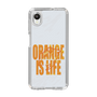 スリムプロテクションケース［ ORANGE IS LIFE white ］