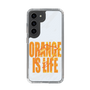スリムプロテクションケース［ ORANGE IS LIFE white ］