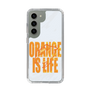 スリムプロテクションケース［ ORANGE IS LIFE white ］