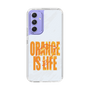 スリムプロテクションケース［ ORANGE IS LIFE white ］