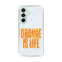 スリムプロテクションケース［ ORANGE IS LIFE white ］