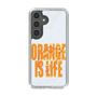 スリムプロテクションケース［ ORANGE IS LIFE white ］