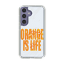 スリムプロテクションケース［ ORANGE IS LIFE white ］