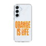 スリムプロテクションケース［ ORANGE IS LIFE white ］
