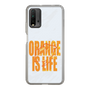 スリムプロテクションケース［ ORANGE IS LIFE white ］