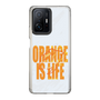 スリムプロテクションケース［ ORANGE IS LIFE white ］