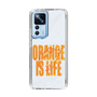 スリムプロテクションケース［ ORANGE IS LIFE white ］