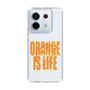 スリムプロテクションケース［ ORANGE IS LIFE white ］