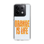 スリムプロテクションケース［ ORANGE IS LIFE white ］