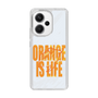 スリムプロテクションケース［ ORANGE IS LIFE white ］