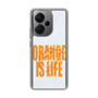 スリムプロテクションケース［ ORANGE IS LIFE white ］