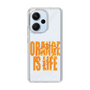スリムプロテクションケース［ ORANGE IS LIFE white ］