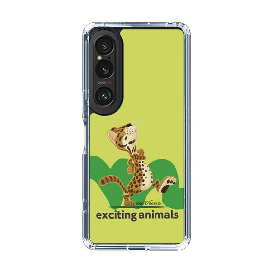 スリムプロテクションケース［ マーゲイ-exciting animals ］