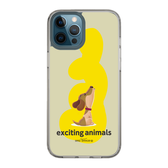 スリムプロテクションケース［ イヌA-exciting animals ］