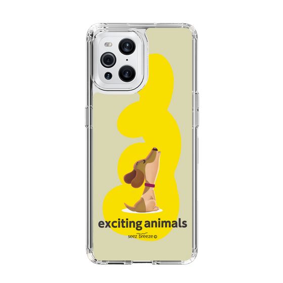 スリムプロテクションケース［ イヌA-exciting animals ］