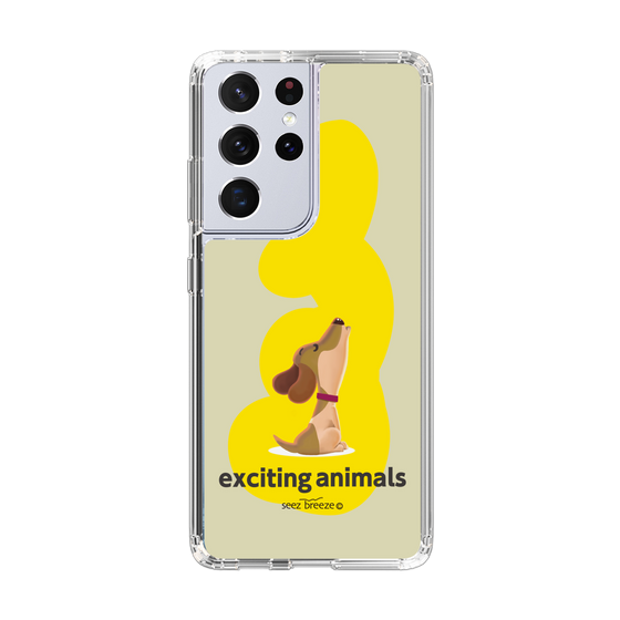 スリムプロテクションケース［ イヌA-exciting animals ］