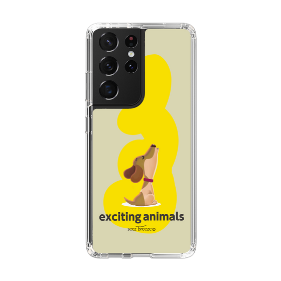 スリムプロテクションケース［ イヌA-exciting animals ］