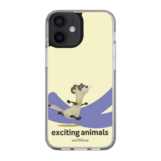 スリムプロテクションケース［ フェレット-exciting animals ］