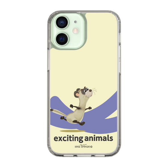 スリムプロテクションケース［ フェレット-exciting animals ］