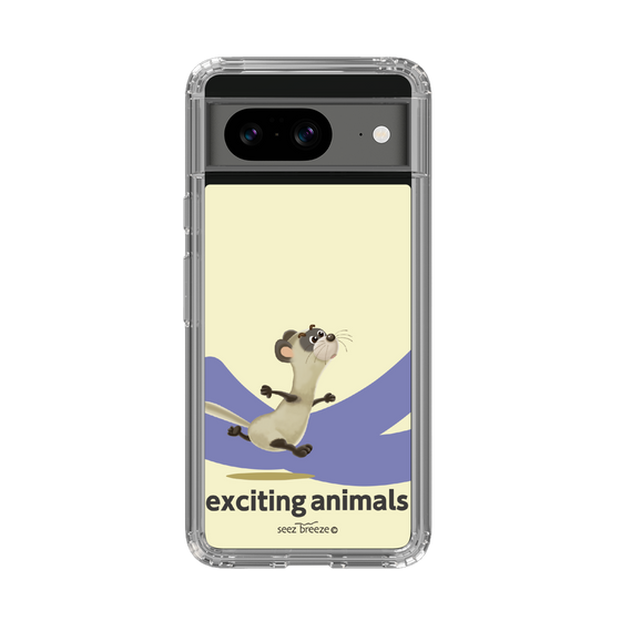 スリムプロテクションケース［ フェレット-exciting animals ］