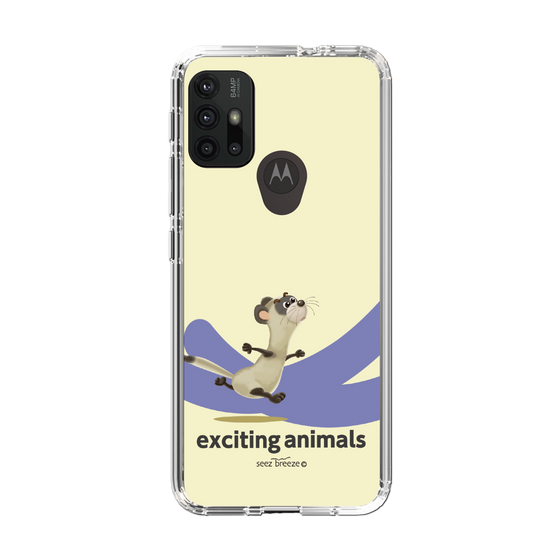 スリムプロテクションケース［ フェレット-exciting animals ］