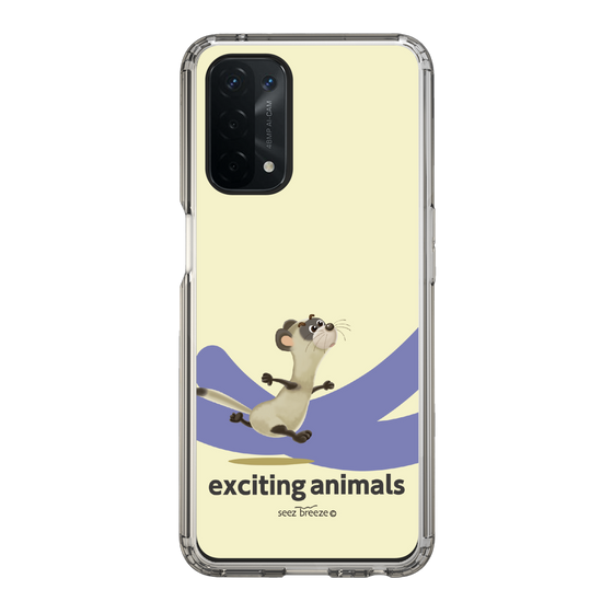 スリムプロテクションケース［ フェレット-exciting animals ］